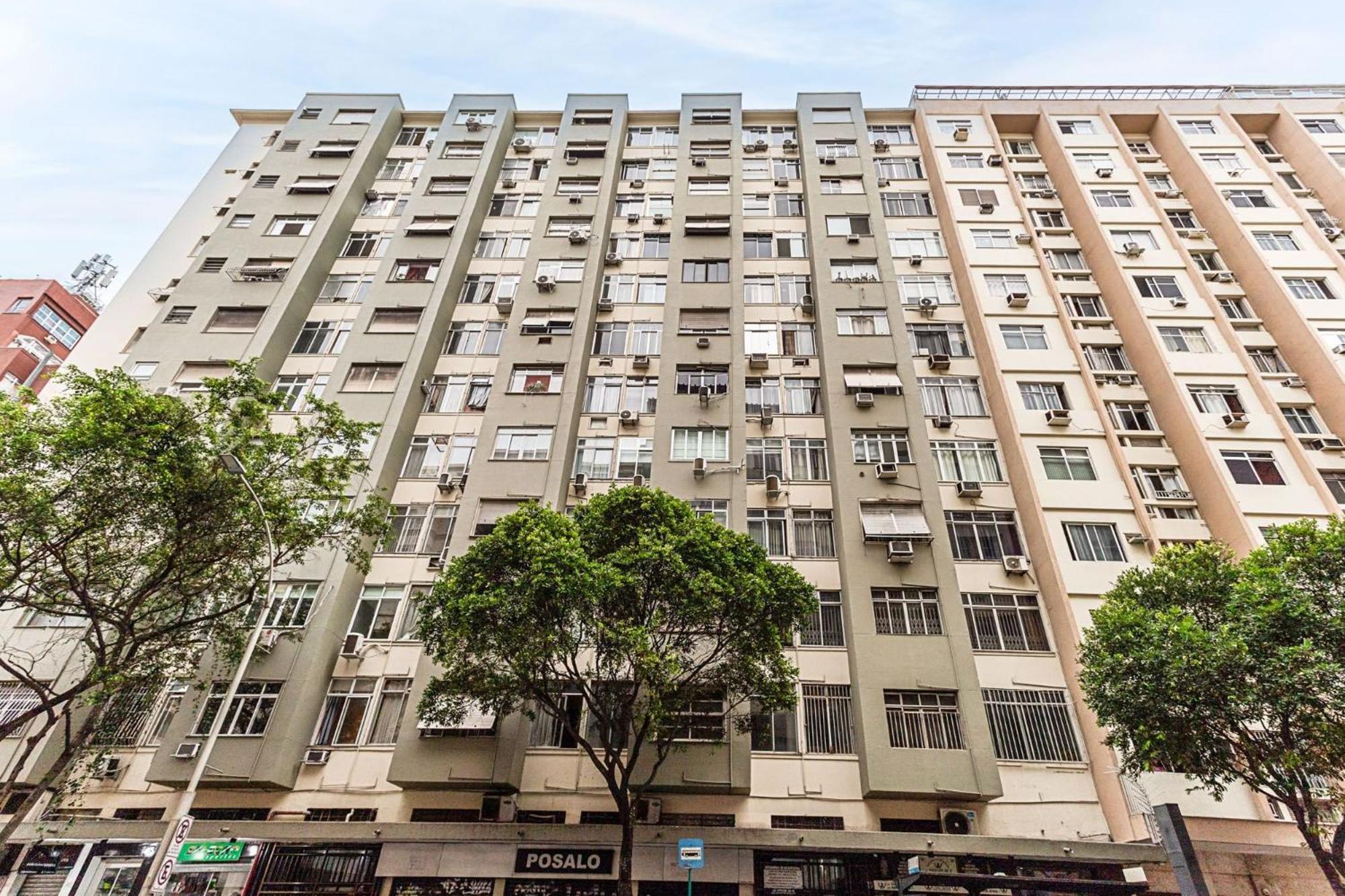 Maravilhoso Apartamento De 2 Quartos Em Copacabana Quadra Da Praia Rio de Janeiro Buitenkant foto